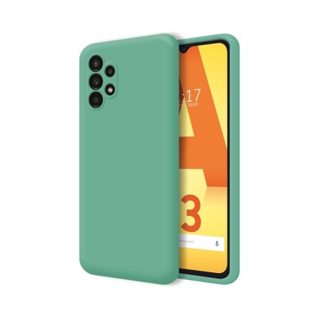 Funda Silicona Líquida Ultra Suave para Samsung Galaxy A13 4G color Verde