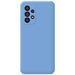 Funda Silicona Líquida Ultra Suave para Samsung Galaxy A53 5G color Azul 2