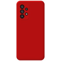 Funda Silicona Líquida Ultra Suave para Samsung Galaxy A53 5G color Roja 2