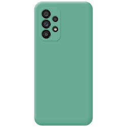 Funda Silicona Líquida Ultra Suave para Samsung Galaxy A53 5G color Verde 2