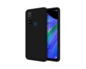 Funda Silicona Líquida Ultra Suave para TCL 20 R 5G color Negra
