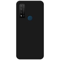 Funda Silicona Líquida Ultra Suave para TCL 20 R 5G color Negra 2