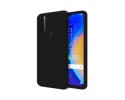 Funda Silicona Líquida Ultra Suave para TCL 20 SE color Negra