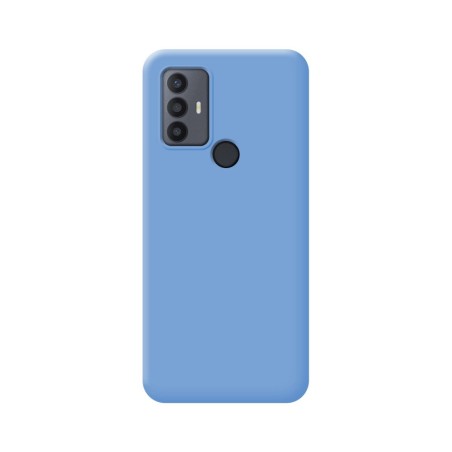 Funda Silicona Líquida Ultra Suave para TCL 30 SE / 30E / 306 color Azul