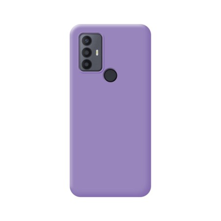 Funda Silicona Líquida Ultra Suave para TCL 30 SE / 30E / 306 color Morada