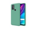 Funda Silicona Líquida Ultra Suave para TCL 30 SE / 30E / 306 color Verde