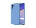 Funda Silicona Líquida Ultra Suave para Vivo Y01 color Azul