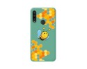Funda Silicona Líquida Verde para Alcatel 1SE 2020 diseño Abeja Dibujos