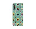 Funda Silicona Líquida Verde para Alcatel 1SE 2020 diseño Catrina Dibujos