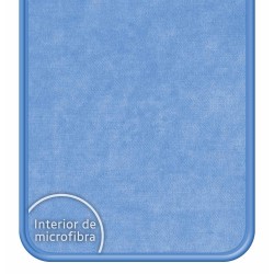 Funda Silicona Líquida Azul para Oppo Find X5 5G diseño Abeja Dibujos 2