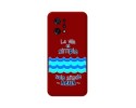 Funda Silicona Líquida Roja para Oppo Find X5 5G diseño Agua Dibujos
