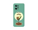 Funda Silicona Líquida Verde para Oppo Find X5 5G diseño Culo Natural Dibujos