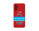 Funda Silicona Líquida Roja para Samsung Galaxy A13 4G diseño Agua Dibujos