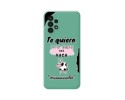 Funda Silicona Líquida Verde para Samsung Galaxy A13 4G diseño Vaca Dibujos