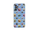 Funda Silicona Líquida Azul para Samsung Galaxy A53 5G diseño Catrina Dibujos