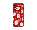 Funda Silicona Líquida Roja para Samsung Galaxy A53 5G diseño Cerdos Dibujos