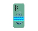 Funda Silicona Líquida Verde para Samsung Galaxy A53 5G diseño Agua Dibujos