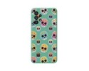 Funda Silicona Líquida Verde para Samsung Galaxy A53 5G diseño Catrina Dibujos