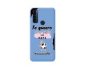Funda Silicona Líquida Azul para TCL 20 SE diseño Vaca Dibujos
