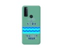 Funda Silicona Líquida Verde para TCL 20 SE diseño Agua Dibujos