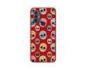 Funda Silicona Líquida Roja para TCL 30 SE / 30E / 306 diseño Catrina Dibujos