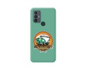 Funda Silicona Líquida Verde para TCL 30 SE / 30E / 306 diseño Adventure Time Dibujos