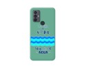 Funda Silicona Líquida Verde para TCL 30 SE / 30E / 306 diseño Agua Dibujos
