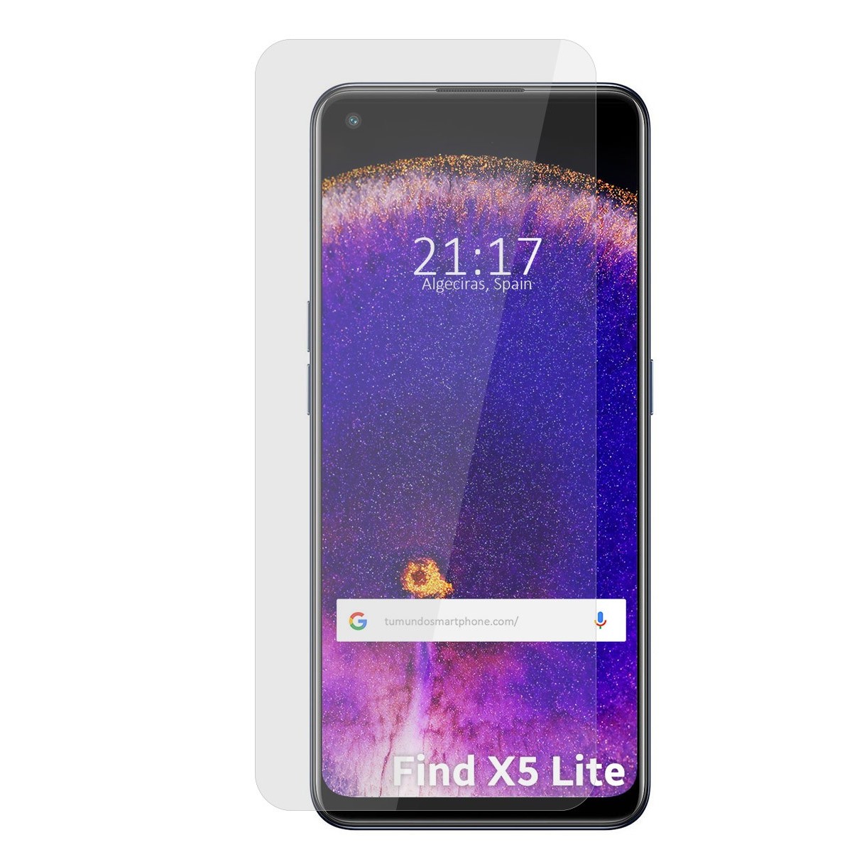 Protector Cristal Templado para Oppo Find X5 Lite 5G Vidrio