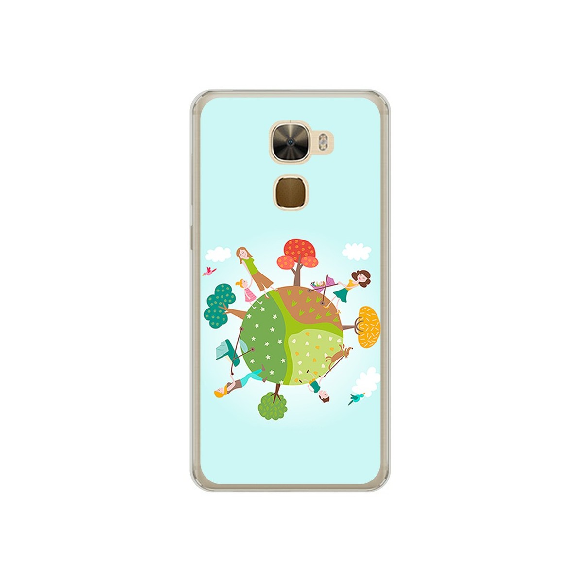 Funda Gel Tpu para Letv Le Pro3 / Pro3 Elite Diseño Familia Dibujos