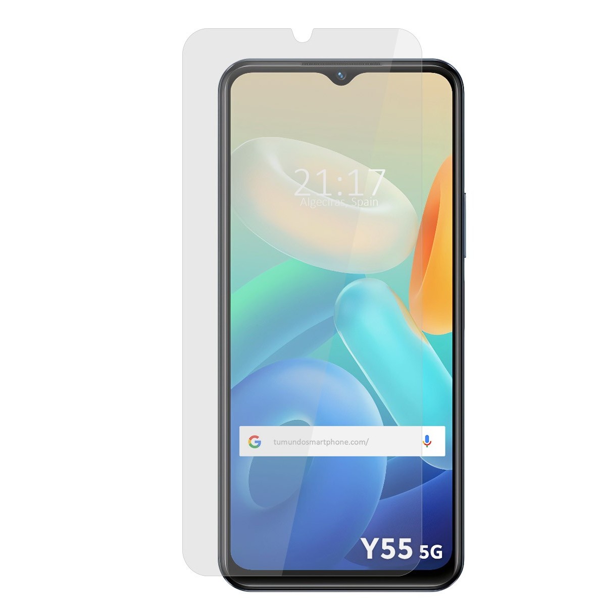 Protector Cristal Templado para Vivo Y55 5G Vidrio