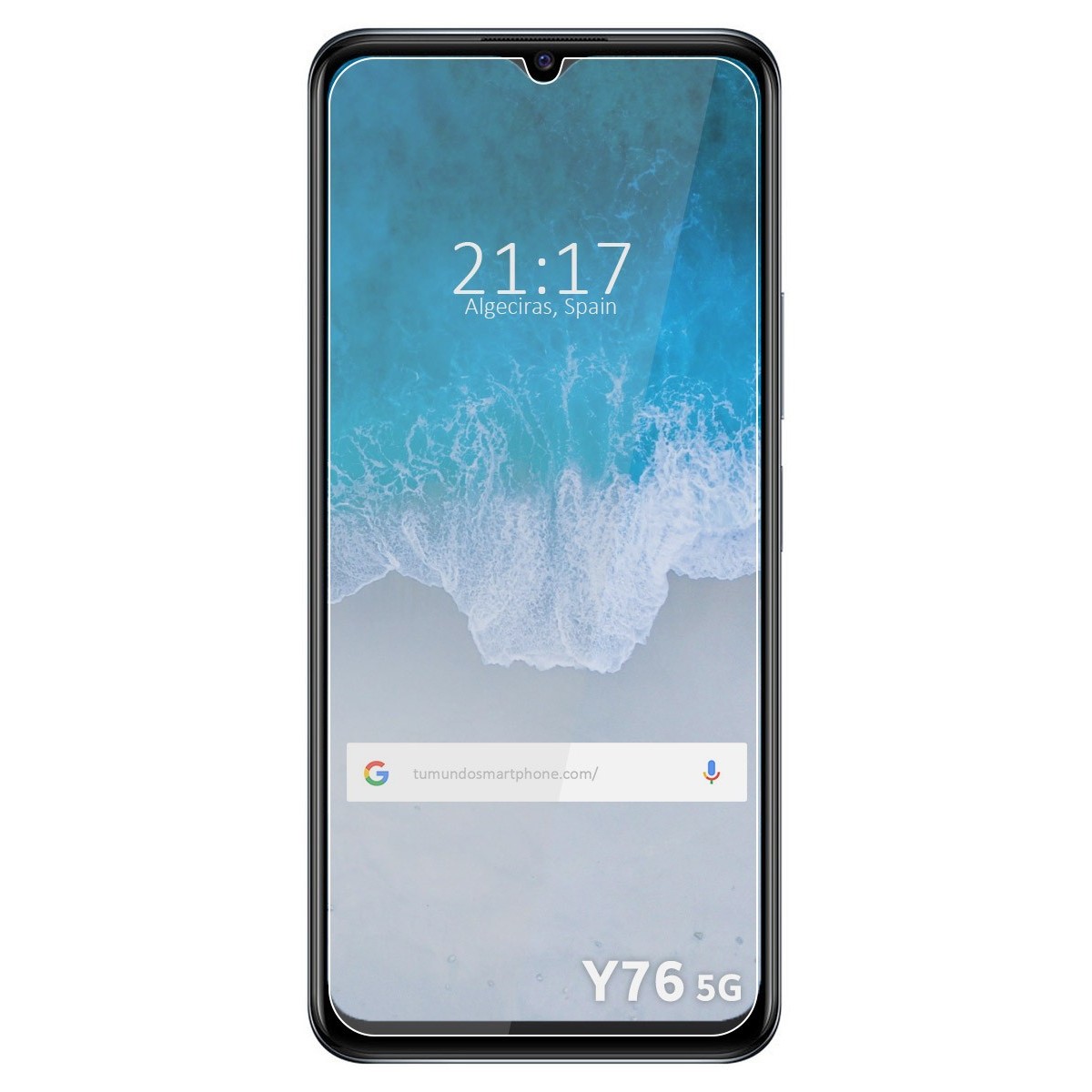 Protector Cristal Templado para Vivo Y76 5G Vidrio