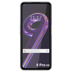 Protector Cristal Templado Completo 5D Full Glue Negro para Realme 9 Pro 5G Vidrio 2