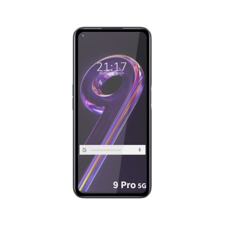 Protector Cristal Templado Completo 5D Full Glue Negro para Realme 9 Pro 5G Vidrio