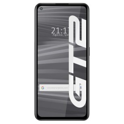 Protector Cristal Templado Completo 5D Full Glue Negro para Realme GT 2 5G Vidrio 2