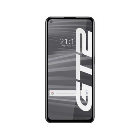 Protector Cristal Templado Completo 5D Full Glue Negro para Realme GT 2 5G Vidrio