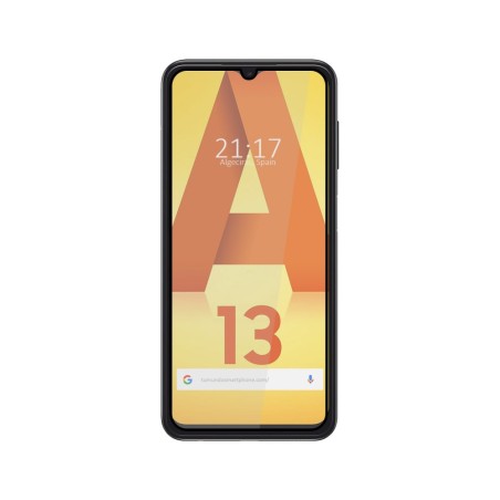 Protector Cristal Templado Completo 5D Full Glue Negro para Samsung Galaxy A13 4G Vidrio