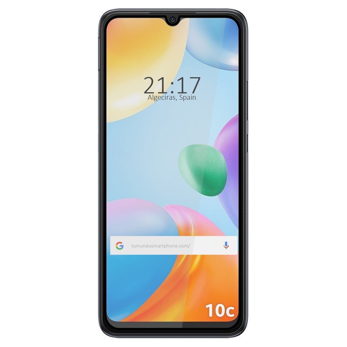 Protector Cristal Templado Completo 5D Full Glue Negro para Xiaomi Redmi 10C Vidrio