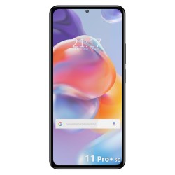 Protector Cristal Templado Completo 5D Full Glue Negro para Xiaomi Redmi Note 11 Pro+ Plus 5G Vidrio 2