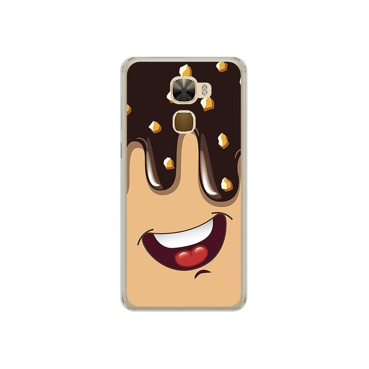 Funda Gel Tpu para Letv Le Pro3 / Pro3 Elite Diseño Helado Chocolate Dibujos
