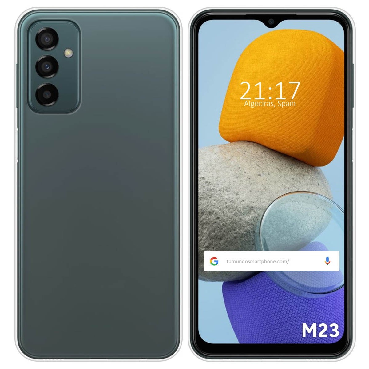 Funda Silicona Gel TPU Transparente para Samsung Galaxy M23 5G