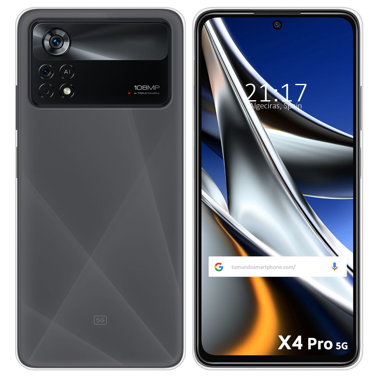Funda Silicona Gel TPU Transparente para Xiaomi POCO X4 Pro 5G