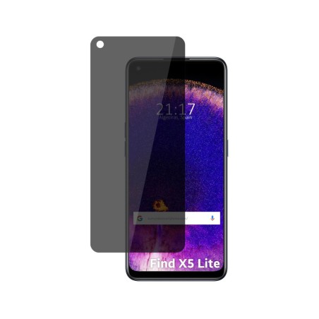 Protector Pantalla Hidrogel Privacidad Antiespías para Oppo Find X5 Lite 5G