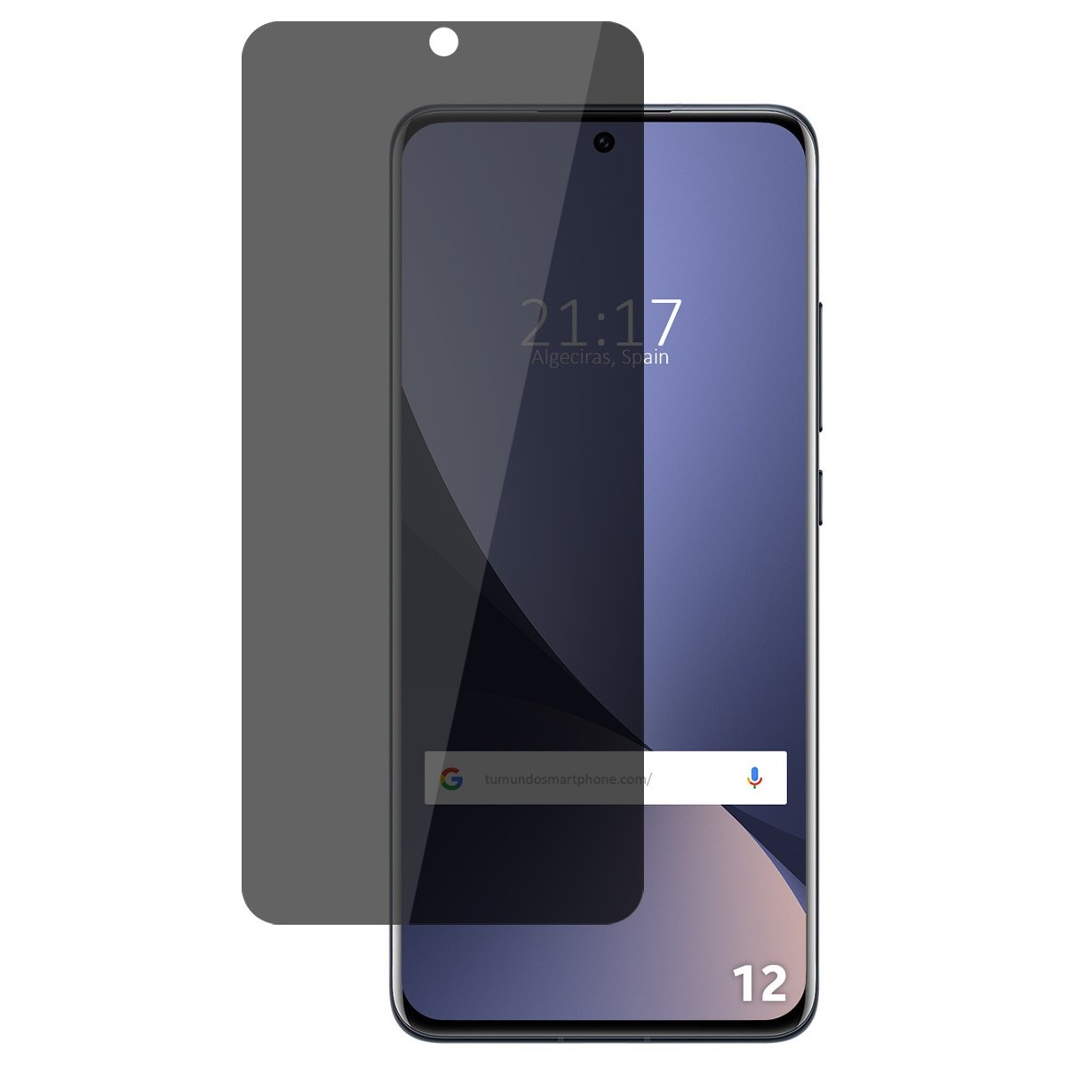 Protector Pantalla Hidrogel Privacidad Antiespías para Xiaomi 12 / 12X 5G
