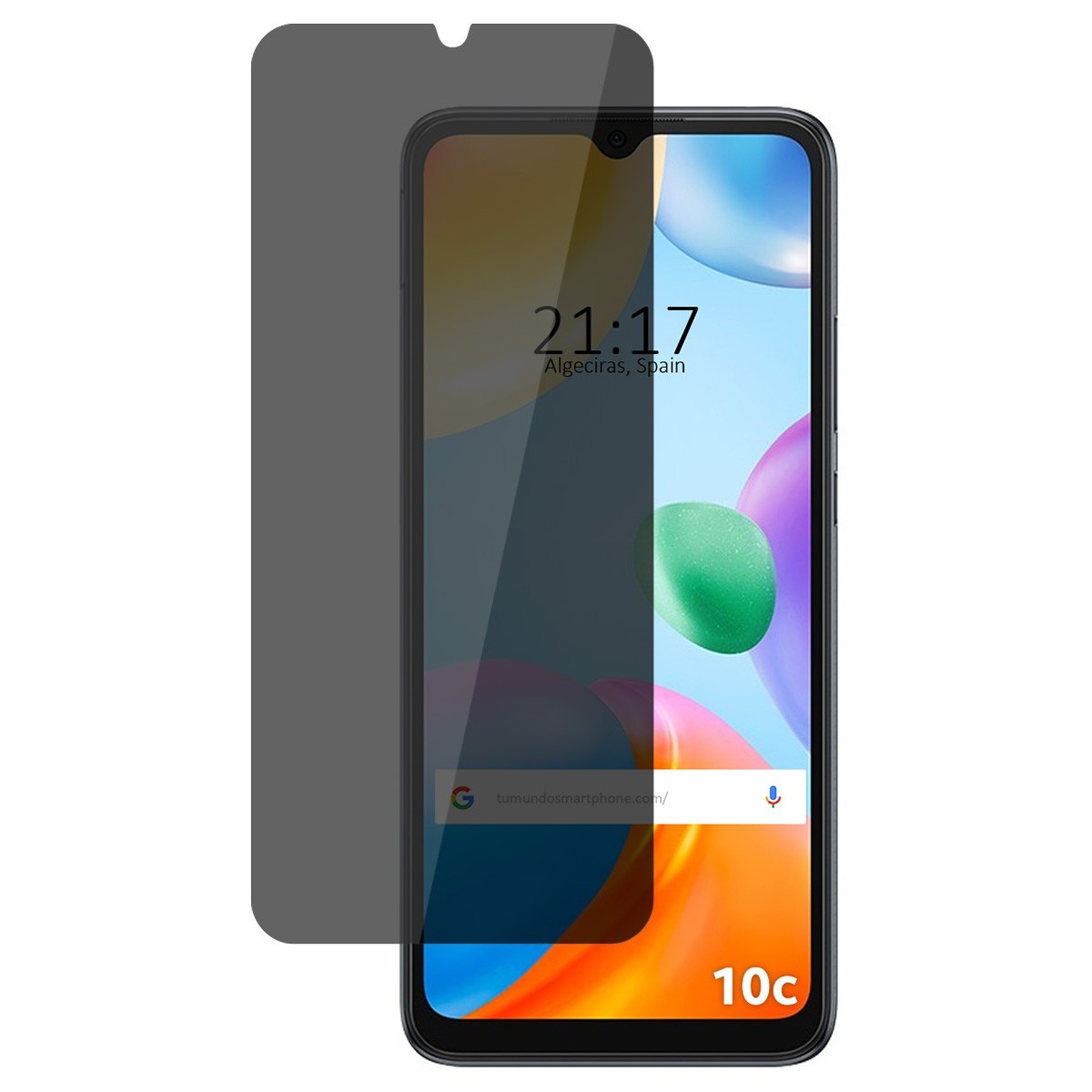 Protector Pantalla Hidrogel Privacidad Antiespías para Xiaomi Redmi 10C