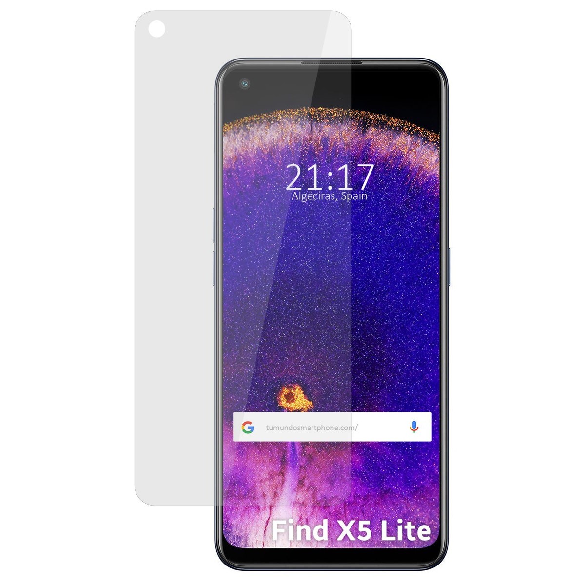Protector Pantalla Hidrogel Mate Antihuellas para Oppo Find X5 Lite 5G