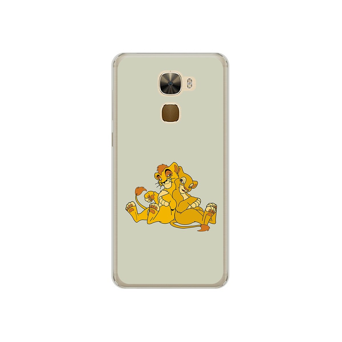 Funda Gel Tpu para Letv Le Pro3 / Pro3 Elite Diseño Leones Dibujos