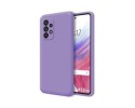Funda Silicona Líquida Ultra Suave para Samsung Galaxy A53 5G color Morada