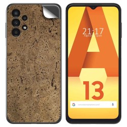 Pegatina Vinilo Autoadhesiva Textura Corcho para Samsung Galaxy A13 4G