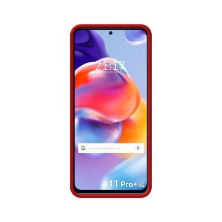 Funda Silicona Líquida Ultra Suave para Xiaomi Redmi Note 11 Pro+ Plus 5G color Roja