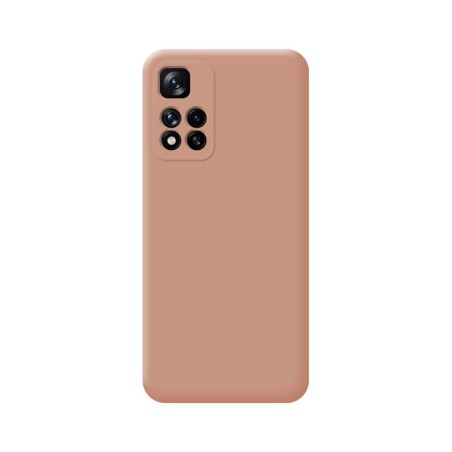 Funda Silicona Líquida Ultra Suave para Xiaomi Redmi Note 11 Pro+ Plus 5G color Rosa